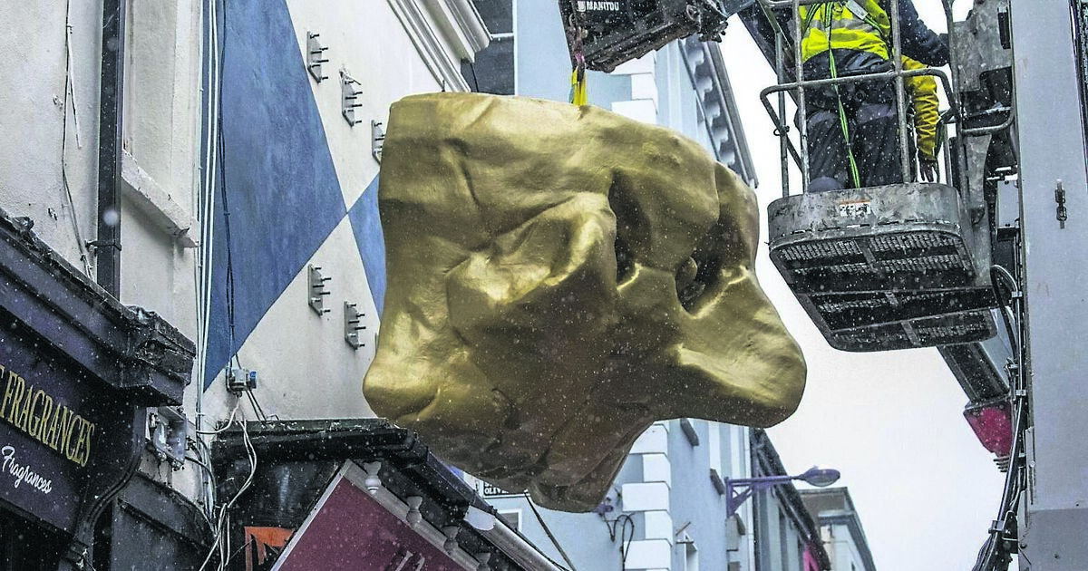 Heads up for Face Cup, Cork city's latest artwork - Vimarsana News