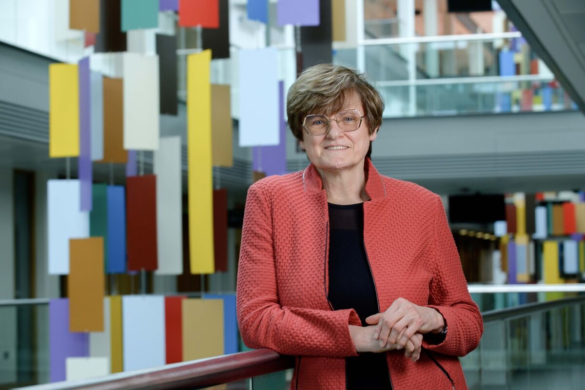 Dr Katalin Karikó, pioneer of Covid-19 vaccine development pictured at University College Cork( UCC). Picture: Daragh McSweeney/Provision. Dr Katalin Karikó, pioneer of Covid-19 vaccine development pictured at University College Cork( UCC). Picture: Daragh McSweeney/Provision.