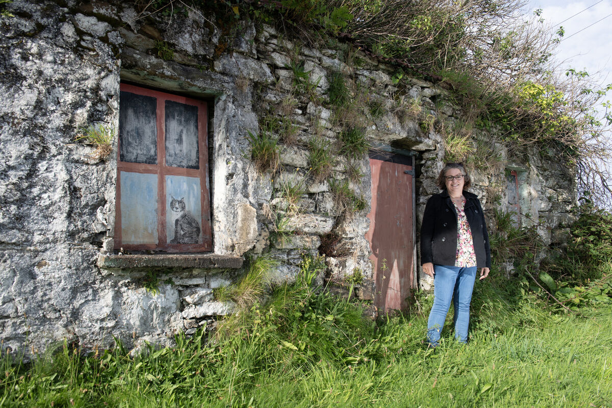 Ann Marie Harrington standing next to an old ruin on Bere Island. Picture Dan Linehan Ann Marie Harrington standing next to an old ruin on Bere Island. Picture Dan Linehan