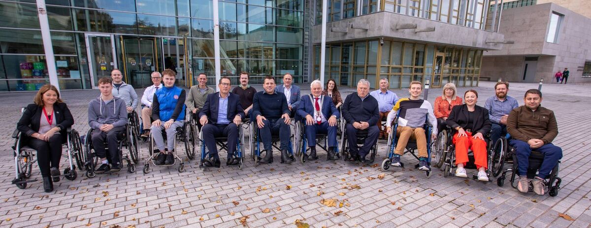 Participants at A Day In My Wheels event.