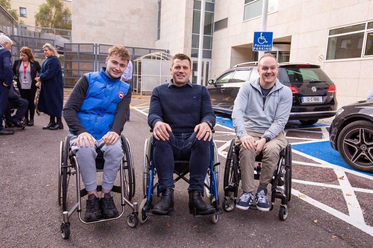 SII Ambassador Mark Dalton, SII Ambassador CJ Stander, SII Ambassador Richard Murray at the Day In My Wheels event.