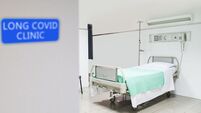 Long covid clinic, treatment room. Long covid is a condition that is marked by the presence of symptoms (such as fatigue, cough,