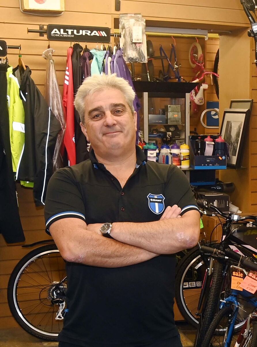 Barry Kilgrew, owner, Kilgrews Cycles, Kyle St., Cork, who will be retiring from the business. Picture Denis Minihane.