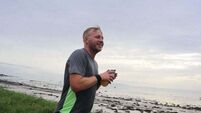Blind Paralympian runs length of Ireland to raise funds for sight loss services
