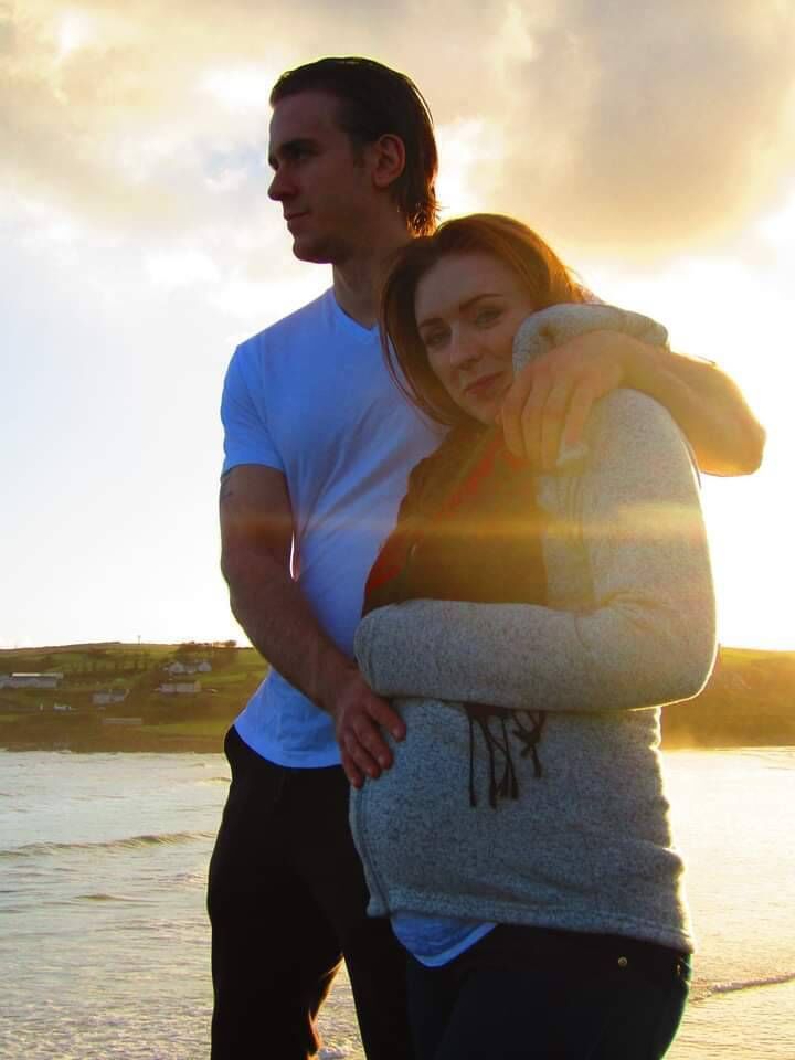 Matt Real and Rosie Byrne sharing a special moment together. The couple feature in this week's How I Met My Partner 