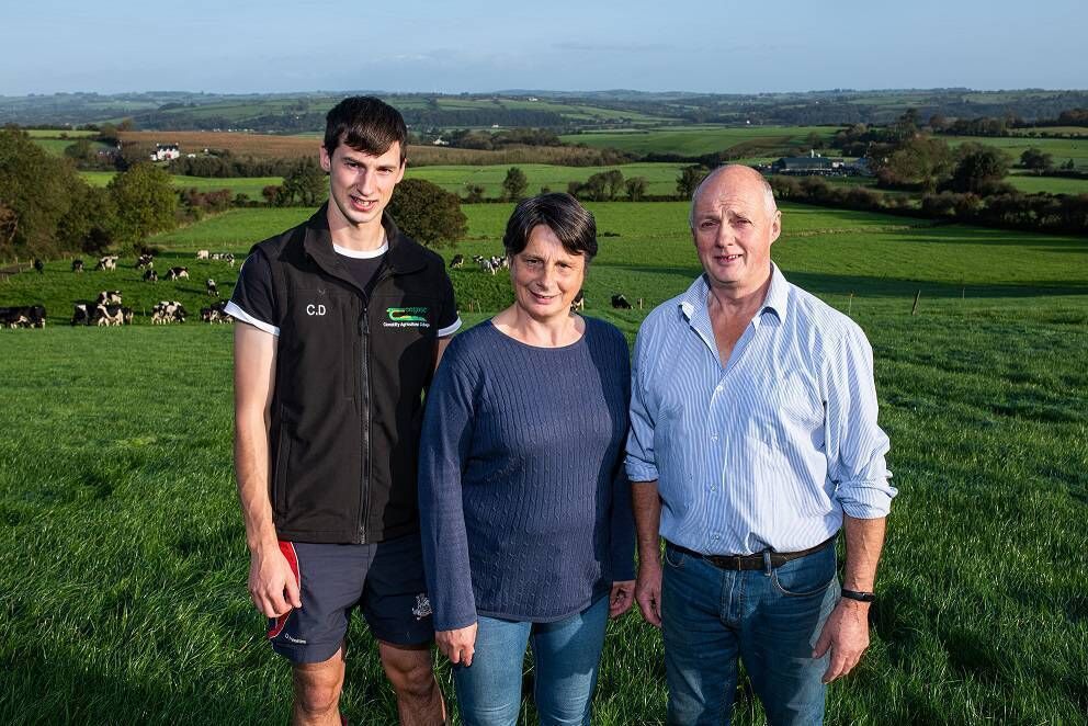 Six Cork families are among 14 farms who have reached the finals of the 2023 National Dairy Council (NDC) and Kerrygold Quality Milk Awards. The Dullea family from Keelnameela Six Cork families are among 14 farms who have reached the finals of the 2023 National Dairy Council (NDC) and Kerrygold Quality Milk Awards. The Dullea family from Keelnameela