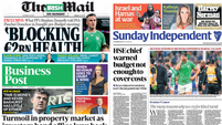 What the papers say: Sunday's front pages