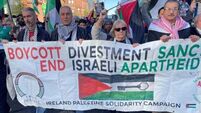 Thousands take part in pro-Palestinian rally in Belfast