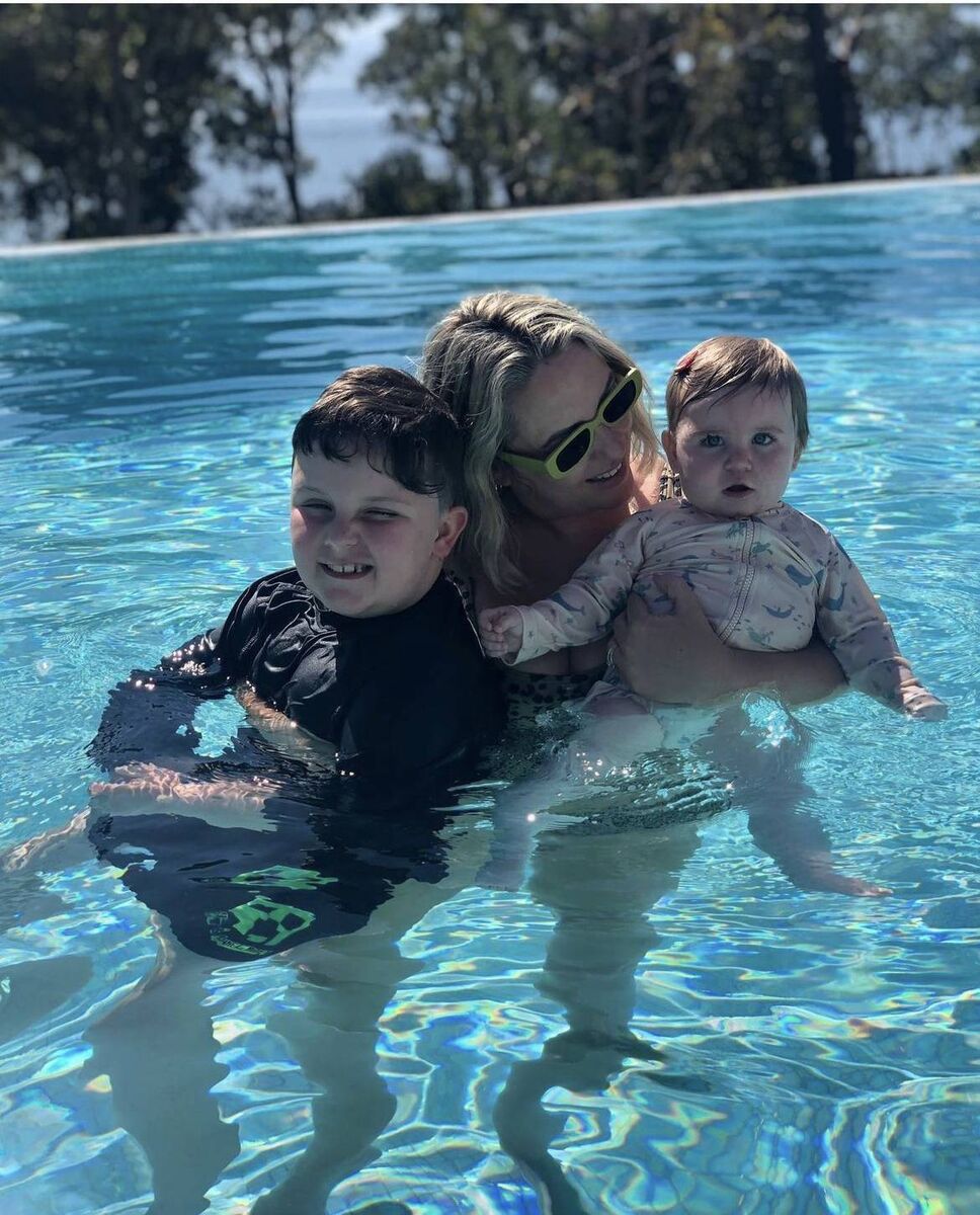 Ellen O'Donovan with son Alfie and daughter Betsy. Ellen O'Donovan with son Alfie and daughter Betsy.