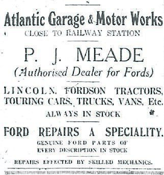 Ad in the Echo on Oct 20, 1923 Ad in the Echo on Oct 20, 1923