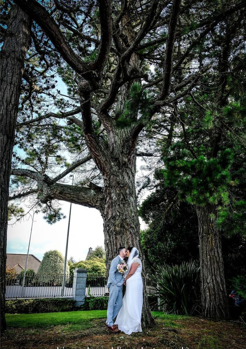 The happy couple. The happy couple.