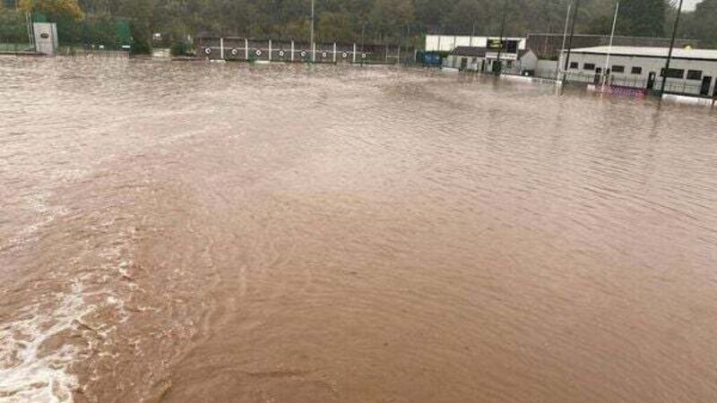 Storm Babet: Sarsfields GAA hailed for opening floodgates to protect housing estate