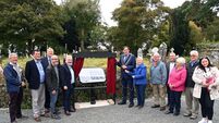 Kilcully Cemetery plaque outlines history