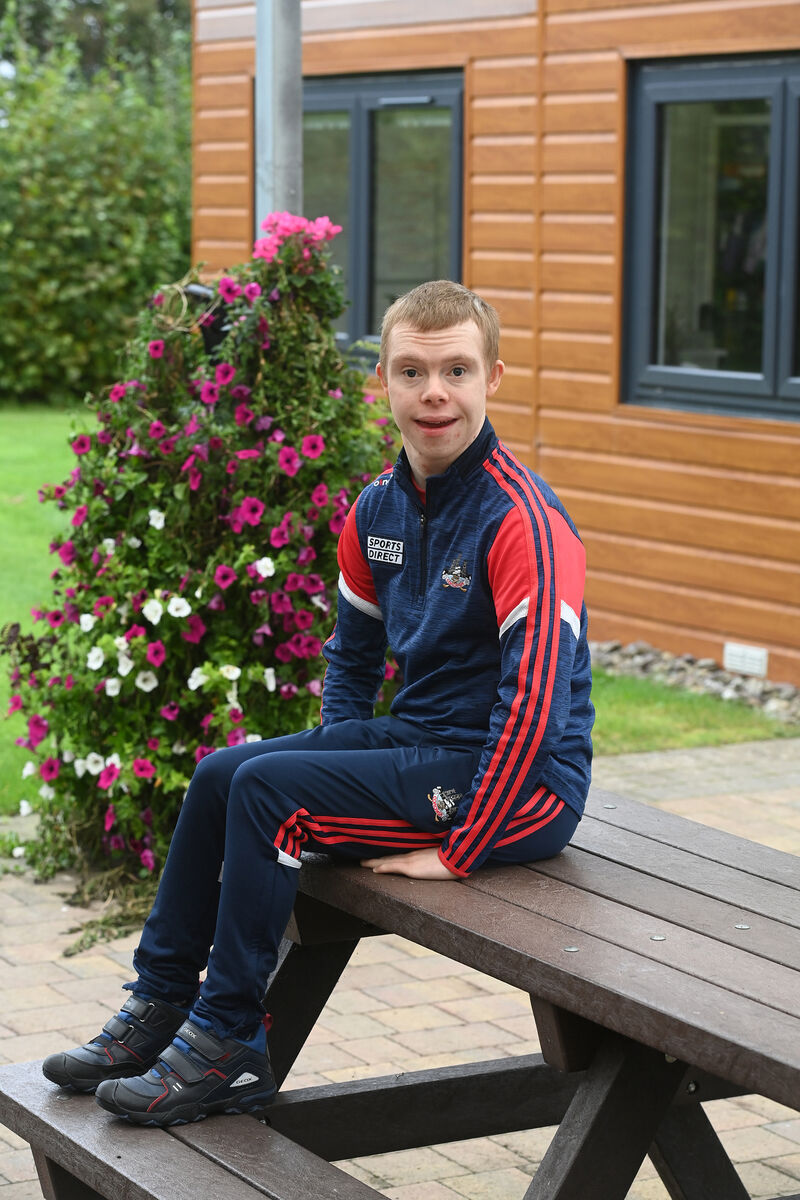 Conor Moynihan at Down Syndrome Cork Field of Dreams. Conor Moynihan at Down Syndrome Cork Field of Dreams.