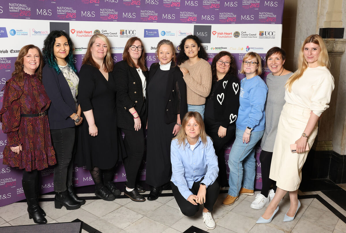 Workers from Blizzard enteratainment at the National Menopause Summit. Picture: Marc O'Sullivan Workers from Blizzard enteratainment at the National Menopause Summit. Picture: Marc O'Sullivan