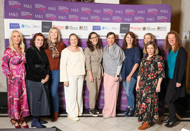 Pictured are workers from Pepsi at the National Menopause Summit. Picture: Marc O'Sullivan