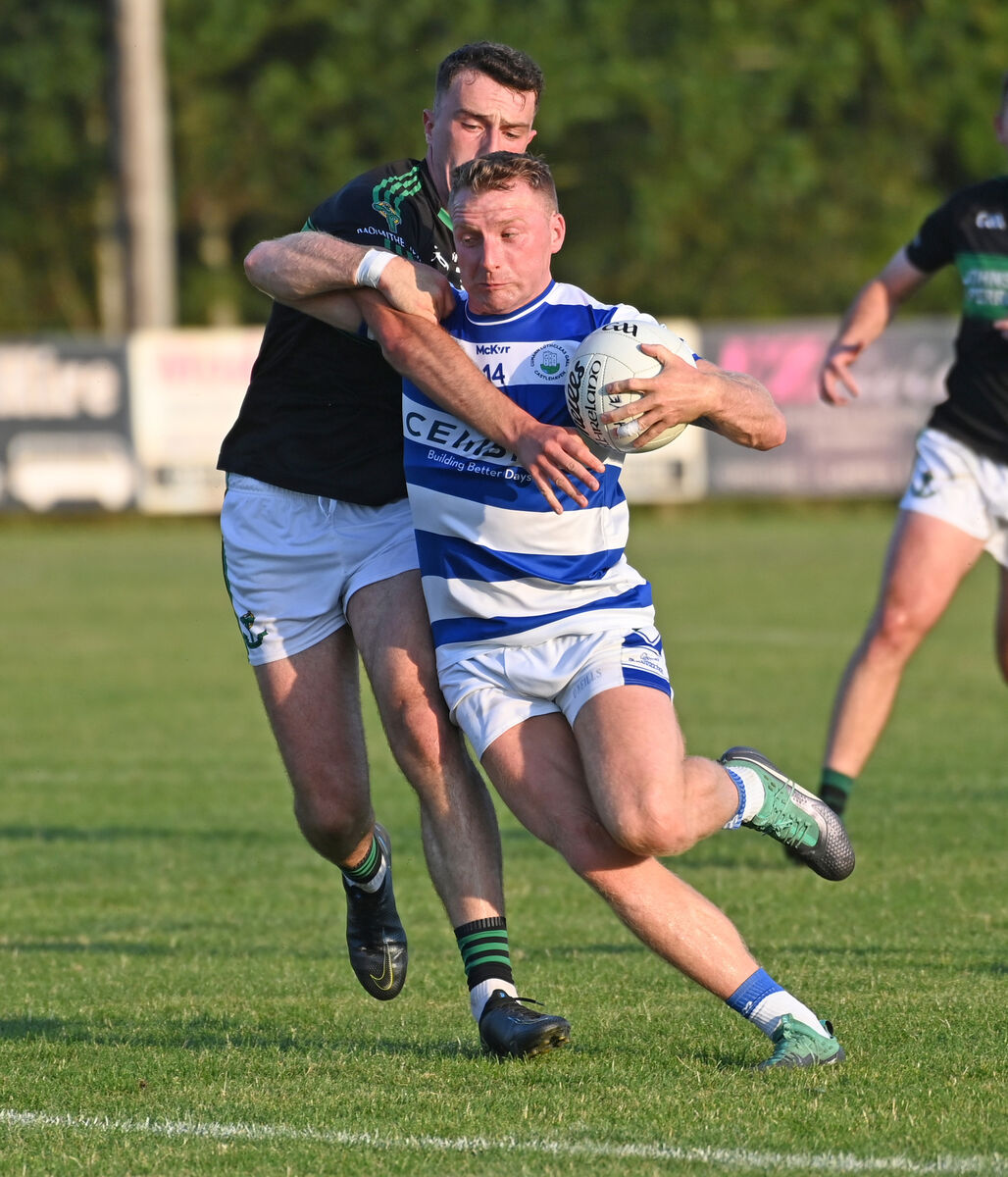 Castlehaven's Brian Hurley is tackled by Nemo Rangers' Briain Murphy last season. Picture: Eddie O'Hare Castlehaven's Brian Hurley is tackled by Nemo Rangers' Briain Murphy last season. Picture: Eddie O'Hare