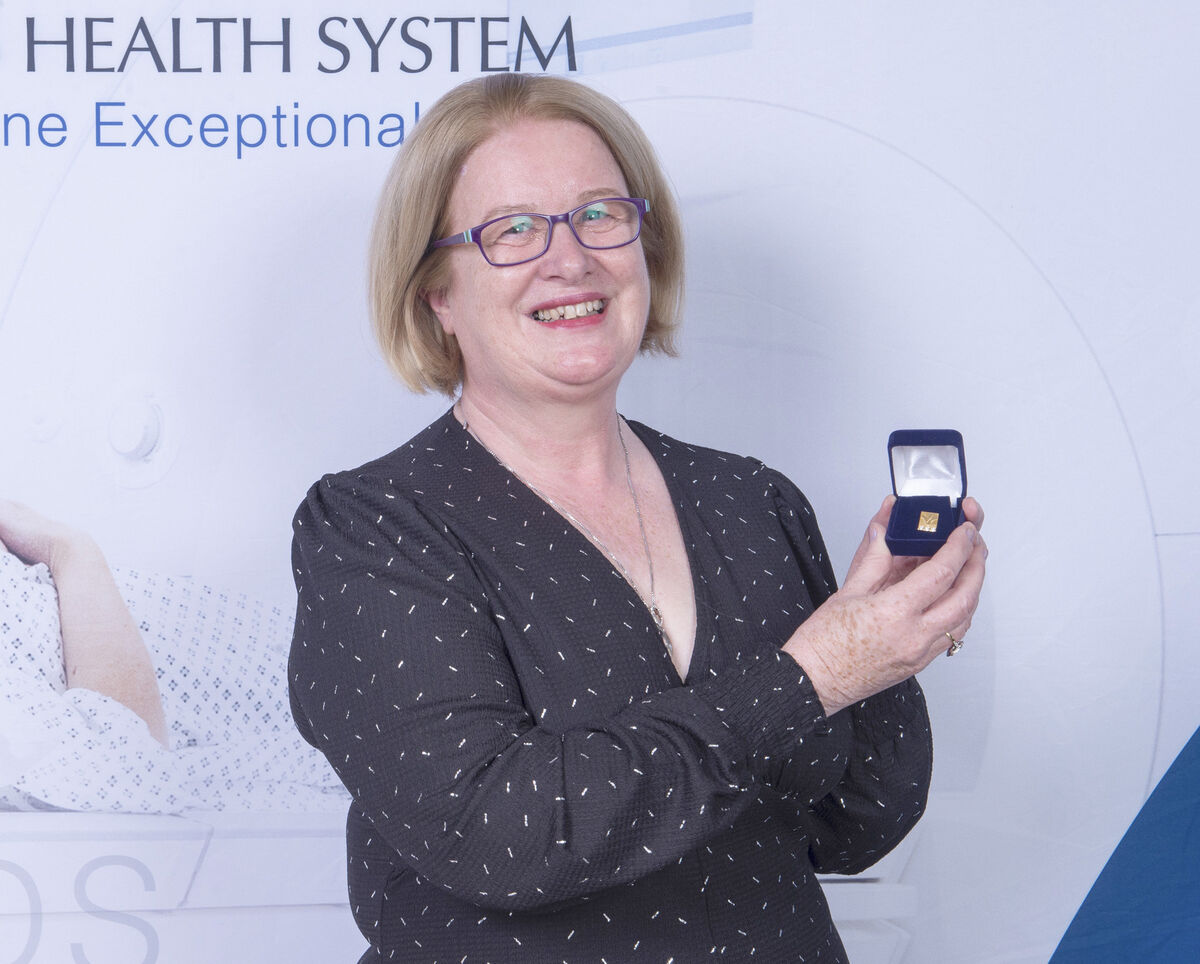 Jacinta Mc Grath Received the 50 year service award. Photo: Gerard McCarthy Jacinta Mc Grath Received the 50 year service award. Photo: Gerard McCarthy