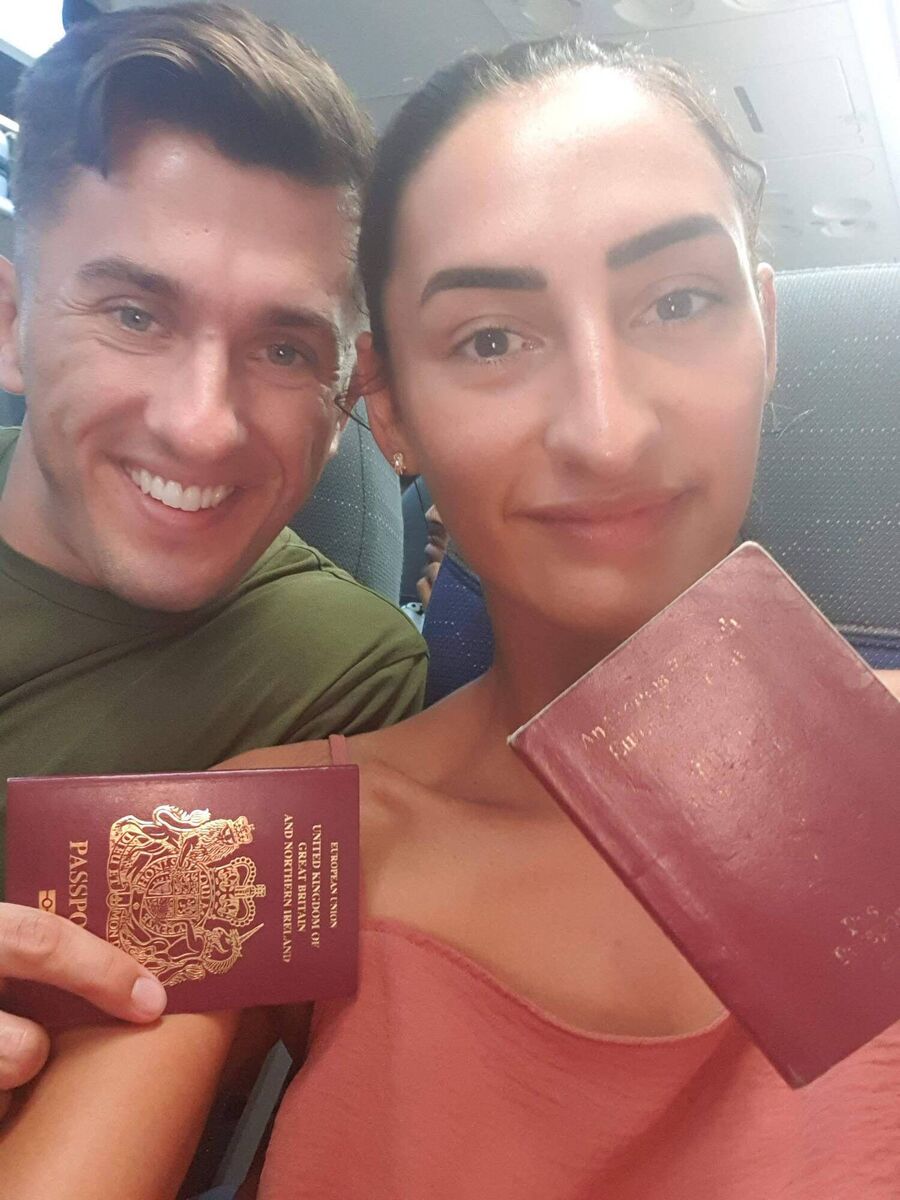 Miriam and Olly share a love of travel. Miriam and Olly share a love of travel.