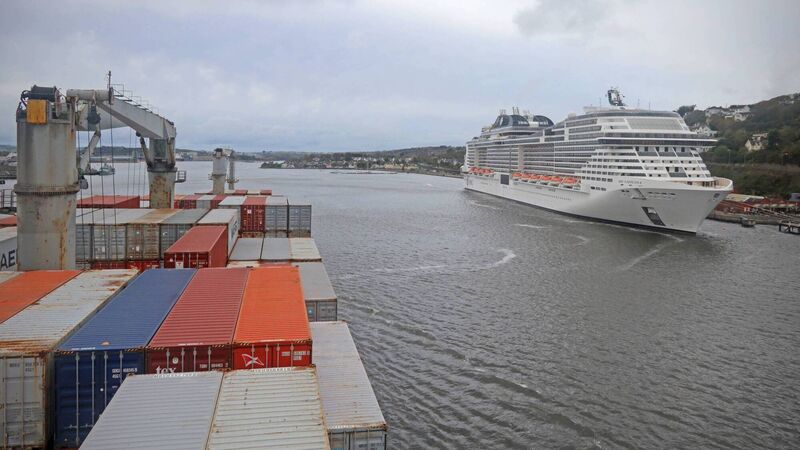 Last cruise liner berths in Cork at end of bumper €70m season for port