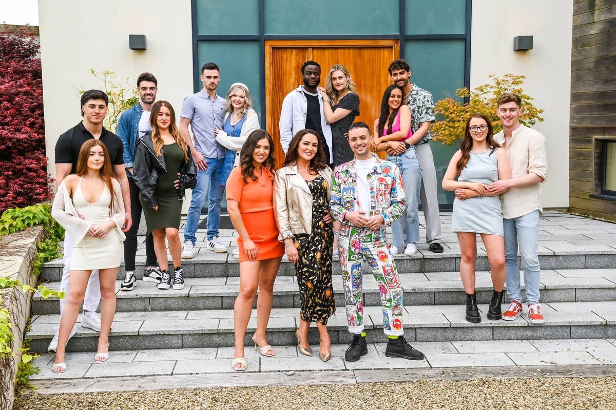 Grá ar an Trá, presenters and contestants, including Cork woman Talia Murphy, far left. Picture: Ruth Medjber