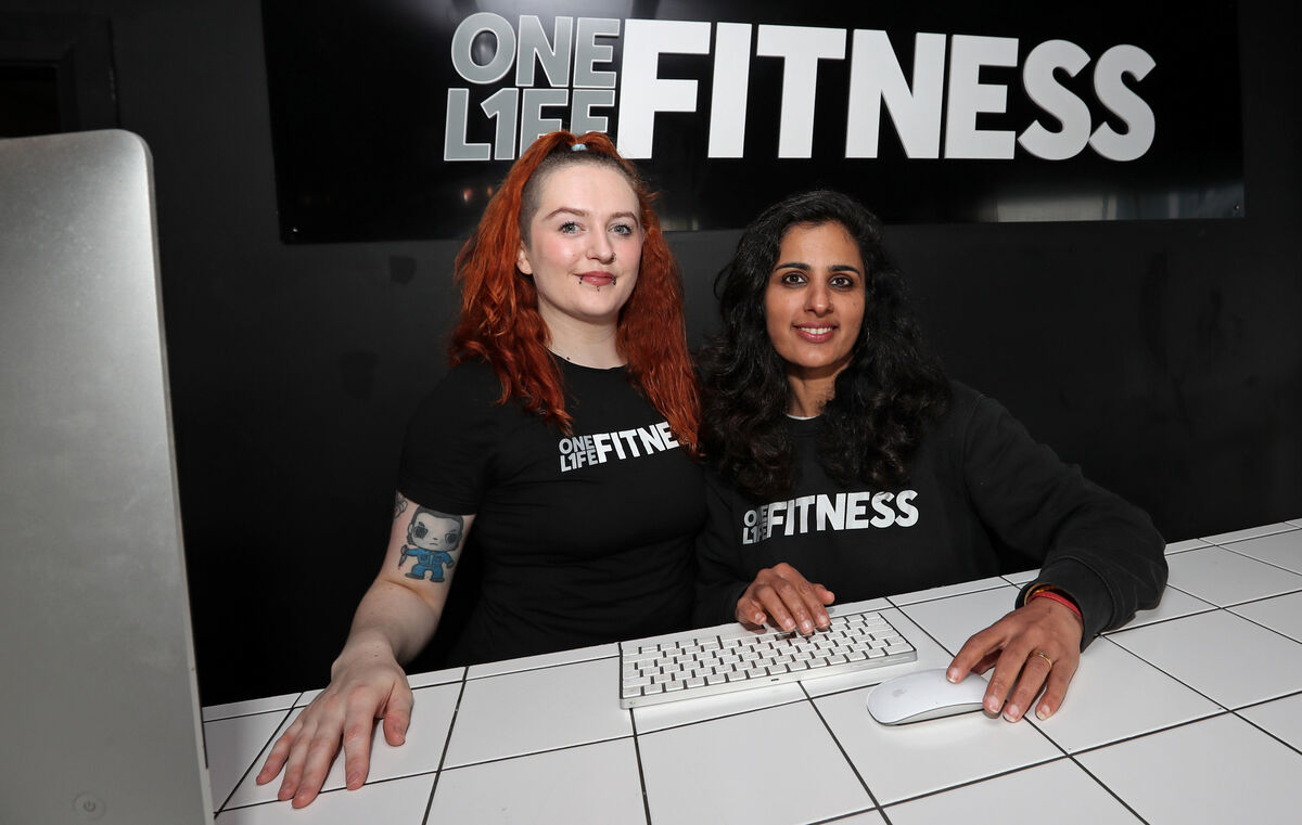 Hayleigh Keelan and Harrsha Paliwal, One L1fe Fitness Mulgrave Road, Cork. Hayleigh Keelan and Harrsha Paliwal, One L1fe Fitness Mulgrave Road, Cork.
