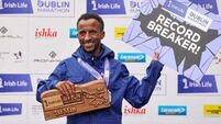 Ethiopia's Kemal Husen wins Dublin Marathon in record time
