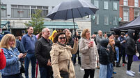 Cork Jazz fans don’t let rain dampen their spirits 