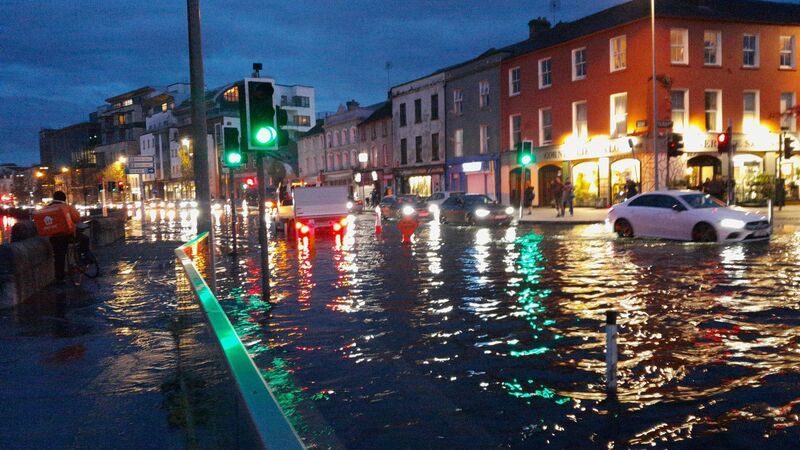 Cork city hit by flooding for third consecutive night