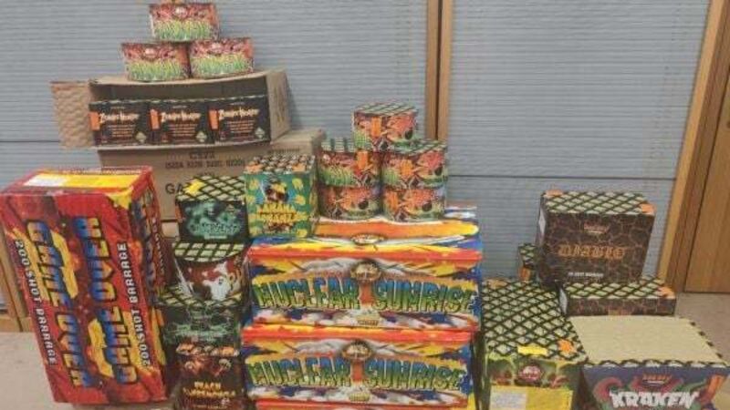 Gardaí seize fireworks worth €8,000 in Finglas Gardaí seize fireworks worth €8,000 in Finglas