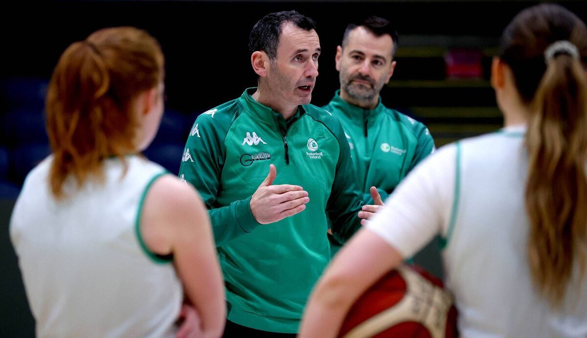 Ireland head coach James Weldon. Picture: INPHO/Ryan Byrne