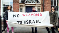 Pro-Palestine activist group occupy Department of Transport offices