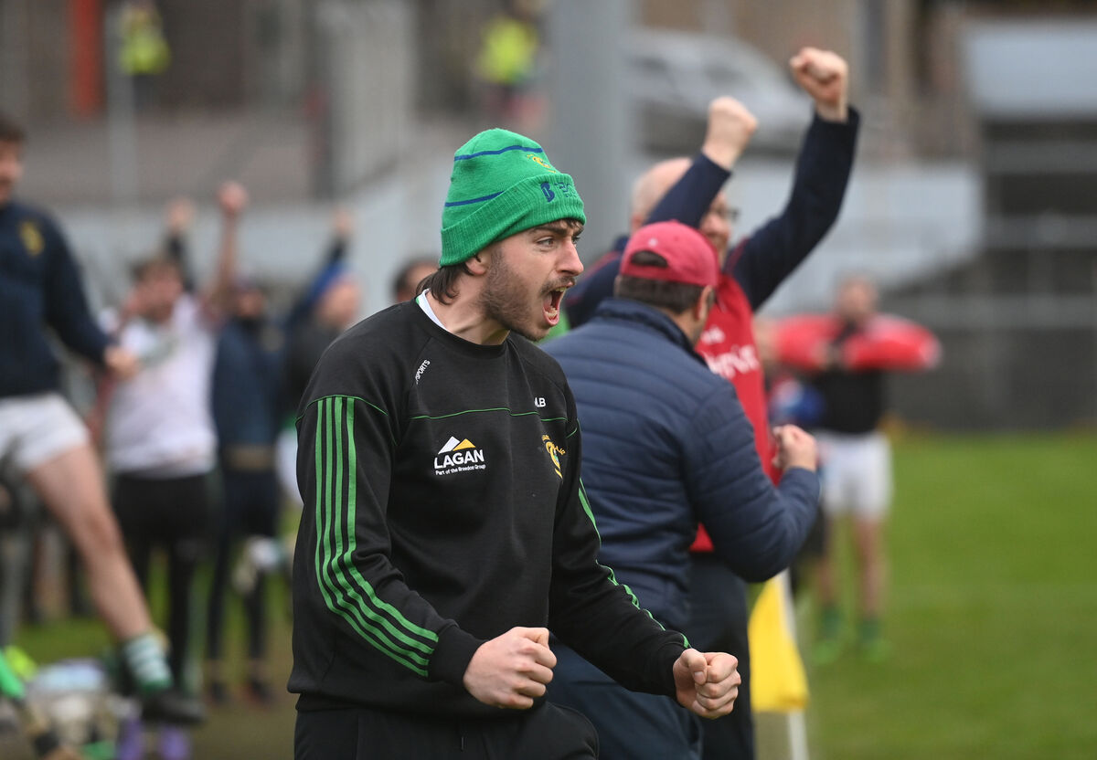 Joy for Harbour Rovers at Páirc Uí Rinn. Picture: Larry Cummins Joy for Harbour Rovers at Páirc Uí Rinn. Picture: Larry Cummins