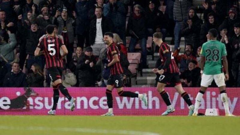 Dominic Solanke double downs Newcastle as Bournemouth climb out of bottom three Dominic Solanke double downs Newcastle as Bournemouth climb out of bottom three