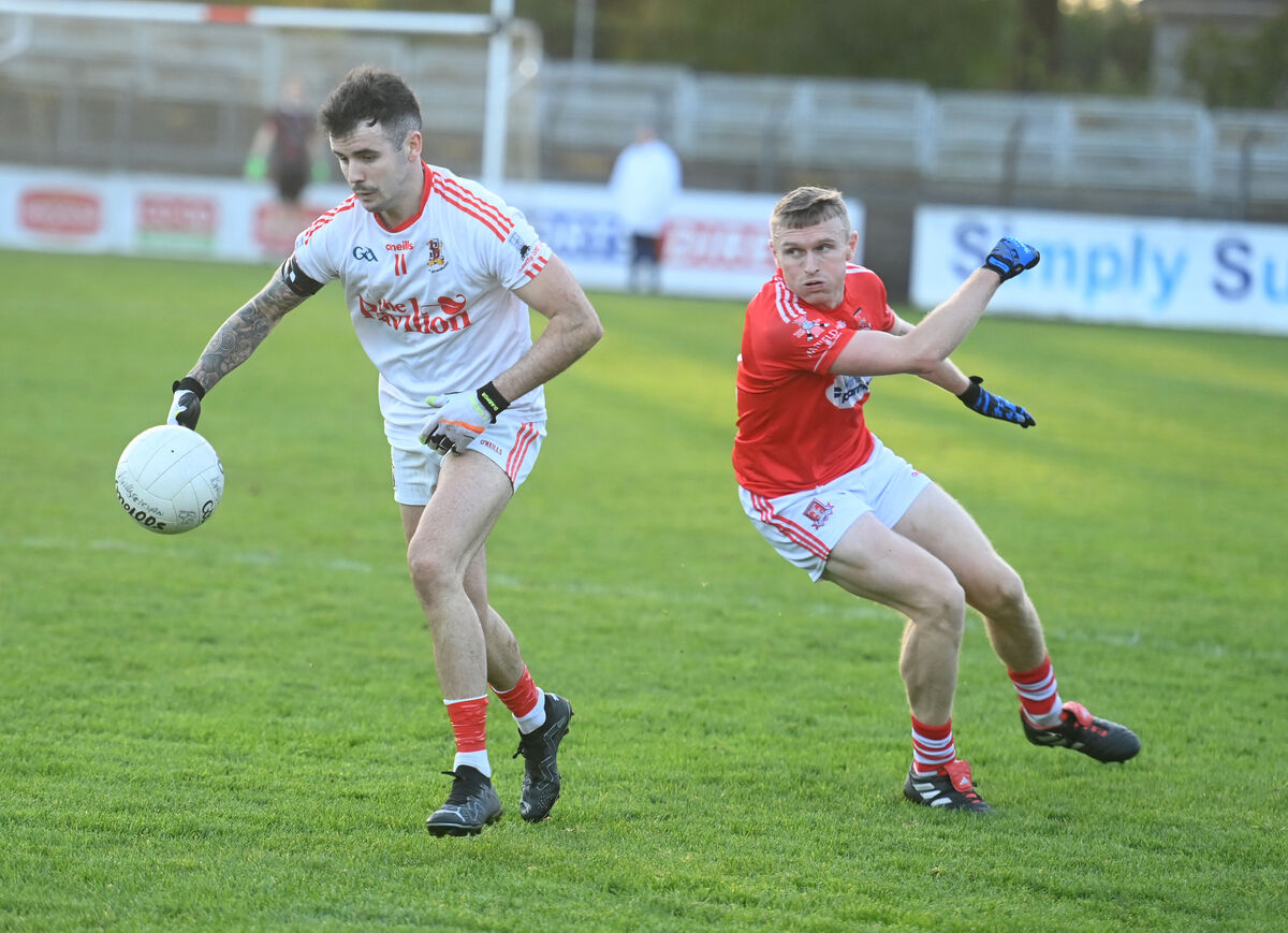 Dylan O'Connor, Ballygarvan in action against Mayfield. Picture: Larry Cummins Dylan O'Connor, Ballygarvan in action against Mayfield. Picture: Larry Cummins