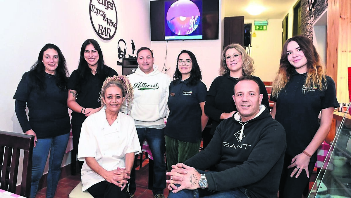 Back from left, Monica Moreica, Catai Barbosa, Antonio Fernandes, Samantha Cortijo, Maria Goncalves and Ana Marques. Picture: Eddie O’Hare. Back from left, Monica Moreica, Catai Barbosa, Antonio Fernandes, Samantha Cortijo, Maria Goncalves and Ana Marques. Picture: Eddie O’Hare.