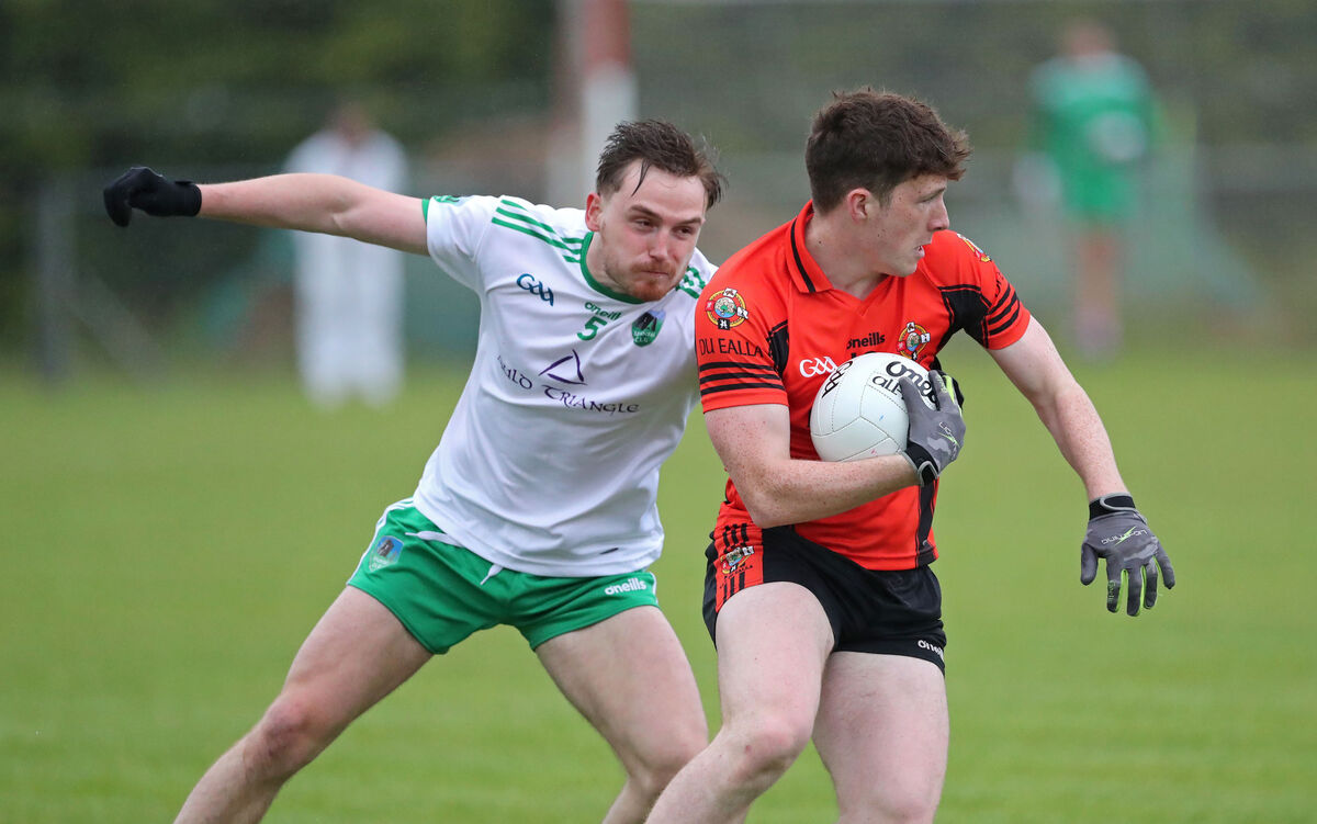 Luke Murphy in action for Duhallow. The Cullen player stood out this year. Picture: Jim Coughlan