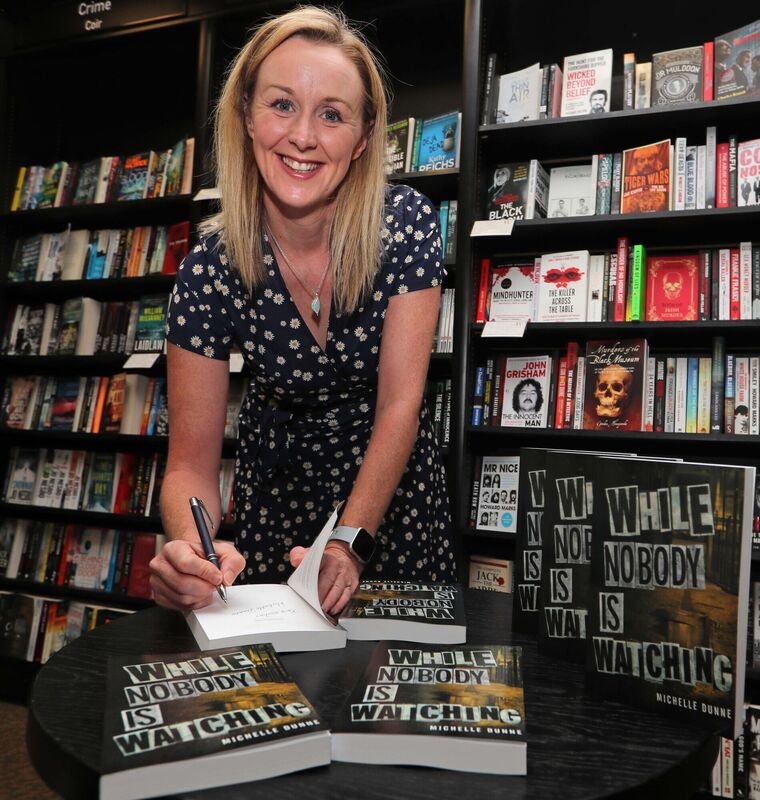 Author, Michelle Dunne, in Waterstones on Patrick Street, Cork. Picture: Jim Coughlan.