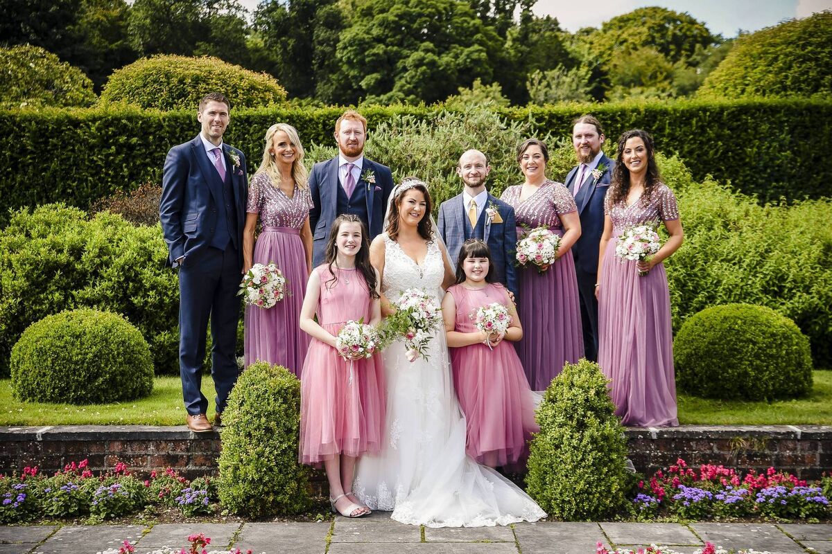Maid of honour, Stephanie Mullane, bridesmaids Áine Hickey and Ciara O’Driscoll, best man, Ben O’Shaugnessy, groomsmen Liam O’Shaugnessy and Conor O’Driscoll, junior bridesmaids Saoirse and Mya Murray. Maid of honour, Stephanie Mullane, bridesmaids Áine Hickey and Ciara O’Driscoll, best man, Ben O’Shaugnessy, groomsmen Liam O’Shaugnessy and Conor O’Driscoll, junior bridesmaids Saoirse and Mya Murray.