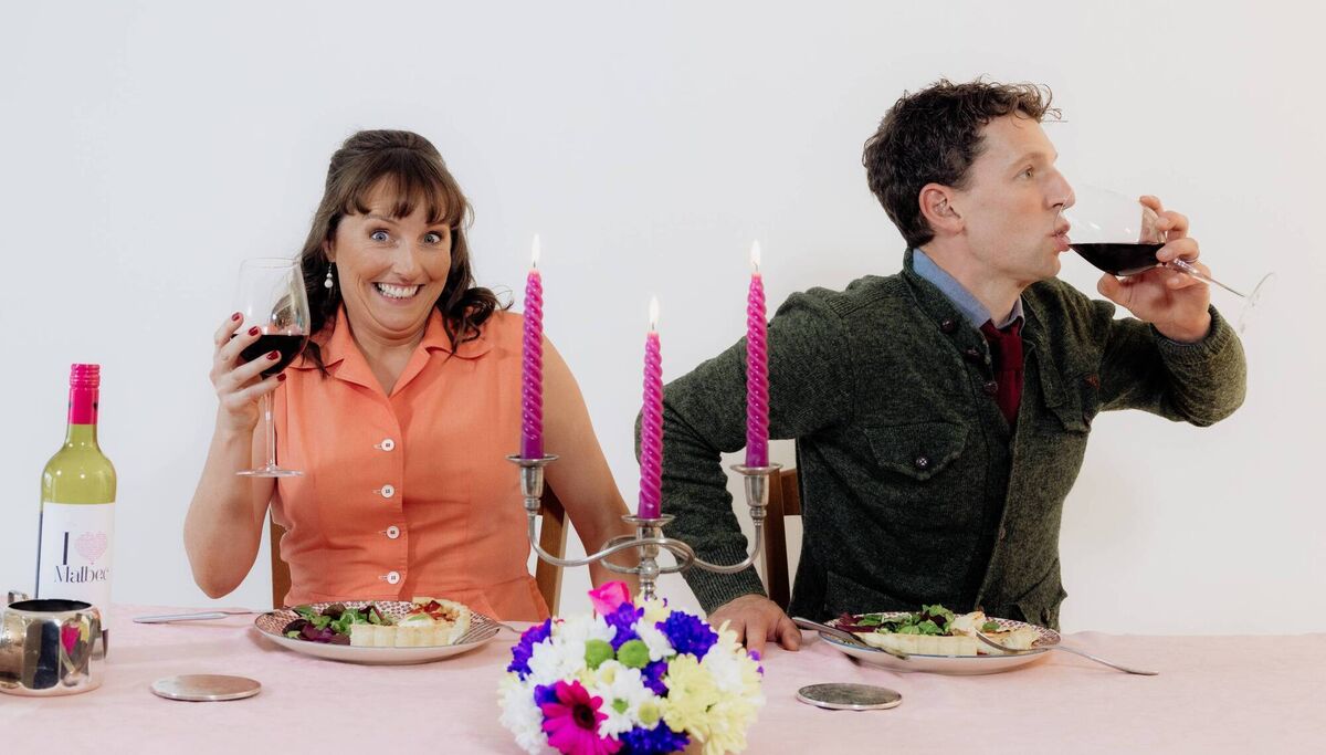 Jenny Fennessy and Dylan Kennedy play Lily and Tom in their upcoming Red ‘n Blue Theatre Company production Taboo.