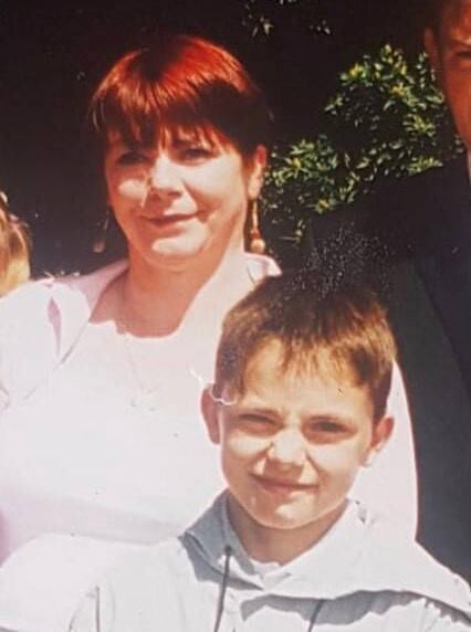Séamus O’Cruadhlaoich with his late mother, Nellie. Séamus O’Cruadhlaoich with his late mother, Nellie.