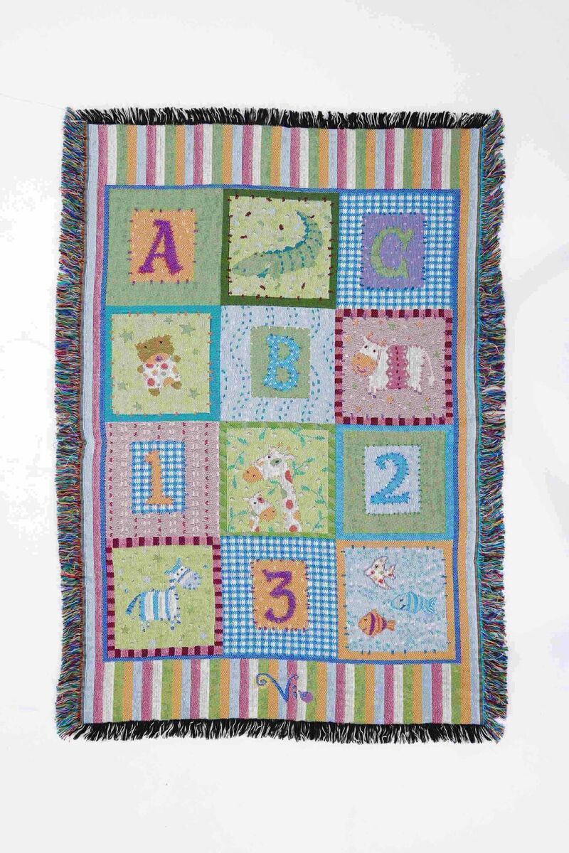 Baby's Building Blocks throw. Picture: Miki Barlok Baby's Building Blocks throw. Picture: Miki Barlok