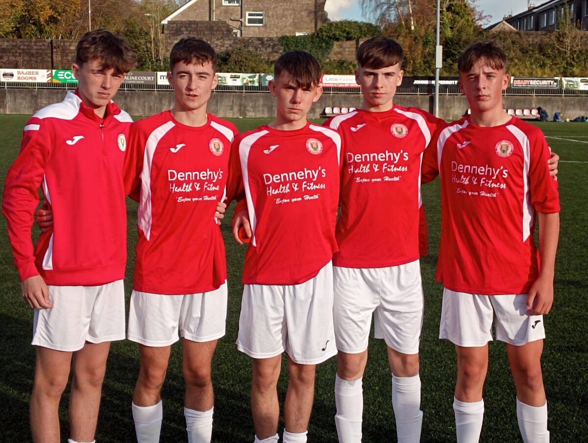 CSL: Cork U16 players Ronan Murray, Ewan O’Shea, Aaron O’Mahony, Cian Daly, Jamie Coughlan.