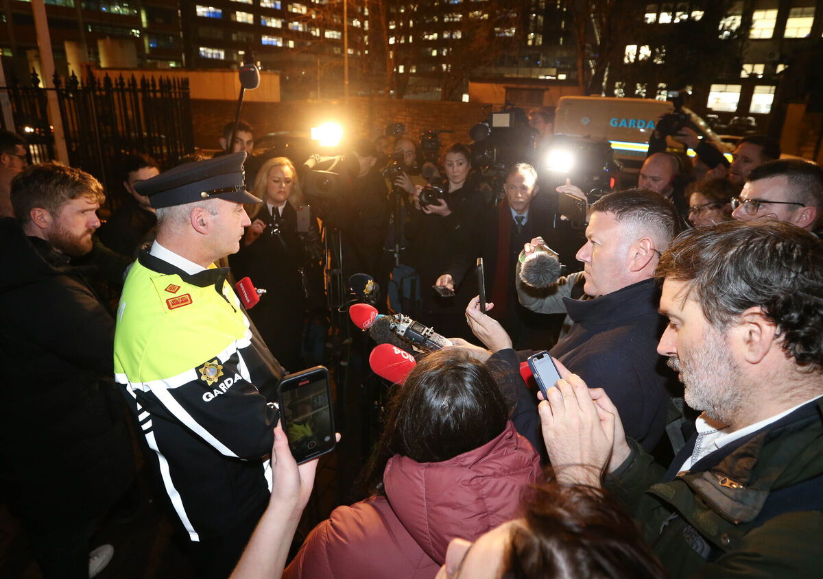 Superintendent Liam Geraghty speaking to media outside Mountjoy Garda Station, after a serious incident on Parnell Square East. A male attacked a number of people on Parnell Square East, with five casualties taken to hospitals in the Dublin Region. Photograph: Sasko Lazarov / © RollingNews.ie Superintendent Liam Geraghty speaking to media outside Mountjoy Garda Station, after a serious incident on Parnell Square East. A male attacked a number of people on Parnell Square East, with five casualties taken to hospitals in the Dublin Region. Photograph: Sasko Lazarov / © RollingNews.ie