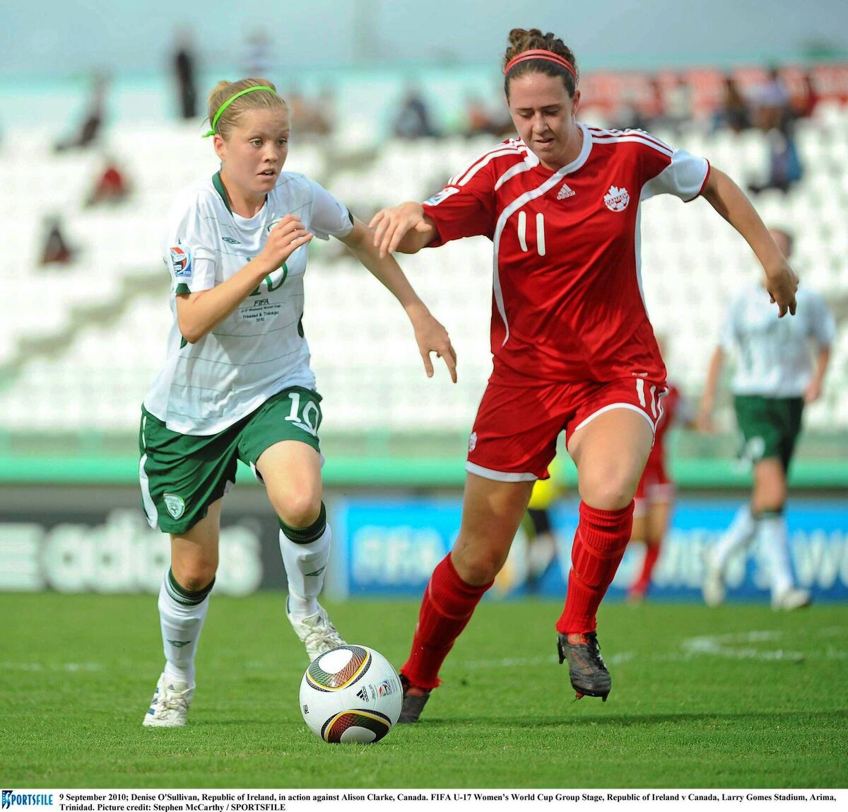 Denise O'Sullivan at U17 level. Picture: Stephen McCarthy/SPORTSFILE