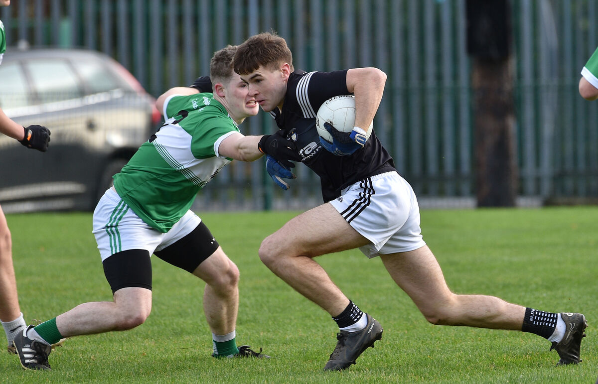 Eoin O'Flynn in action for his school St Francis College Rochestown. O'Flynn will be a key player for Douglas on Sunday. Picture: Dan Linehan Eoin O'Flynn in action for his school St Francis College Rochestown. O'Flynn will be a key player for Douglas on Sunday. Picture: Dan Linehan