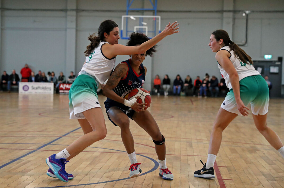  Kyaja Williams, Brunell, Aine O'Connor ansd Allie Naverette, Liffey Celtics