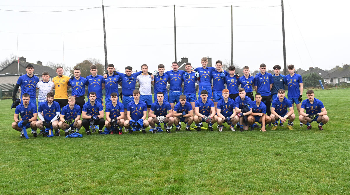 The St Finbarr's sqaud who faced Bishopstown in the AOS Security Under 21A Football Championship final At Ballinlough on Sunday . Pic Larry Cummins The St Finbarr's sqaud who faced Bishopstown in the AOS Security Under 21A Football Championship final At Ballinlough on Sunday . Pic Larry Cummins