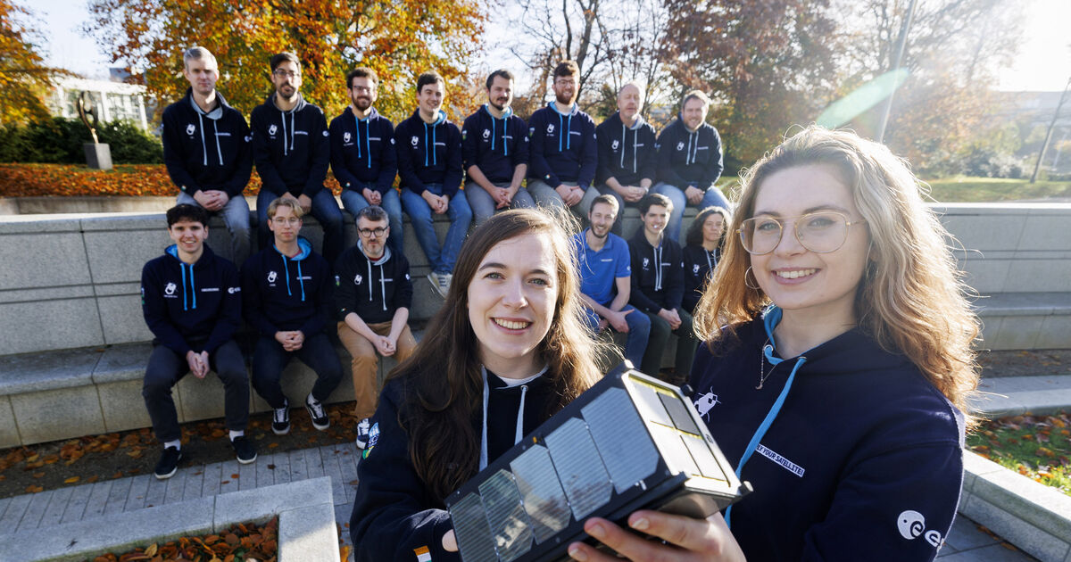 Cork's Laura over moon to be part of satellite team - Vimarsana News