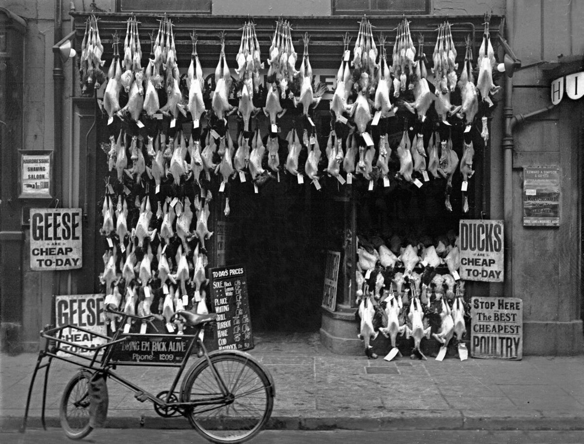Clayton Love's shop front in Oliver Plunkett Street, Cork, on December 23, 1933